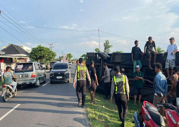 Bus JCH OKU Timur Kecelakaan, ini Jumlah Korbannya