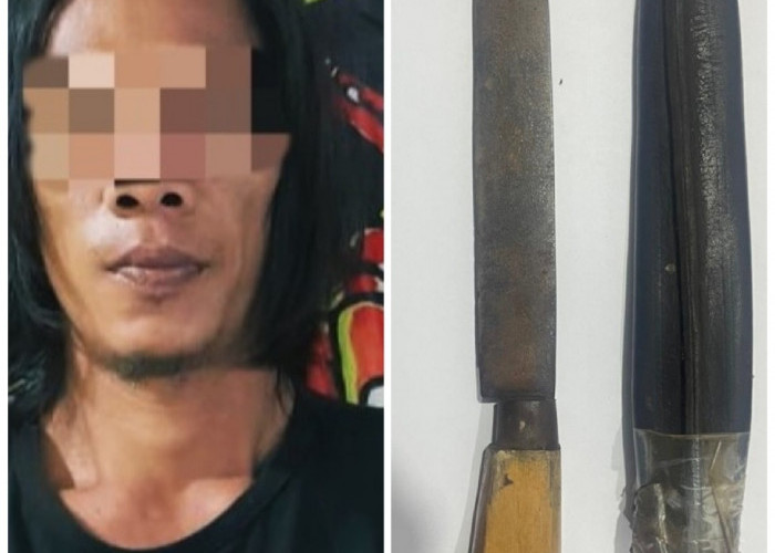 Bawa Sajam di Kebun  Karet DitangkapTim Rimau Polsek Tanjung Batu