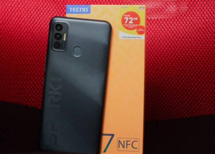 Tecno Spark 7 NFC: HP Entry Level yang Dibekali Penyimpanan 128 GB