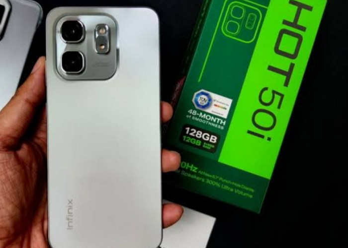 Infinix Hot 50i: Desain Lebih Stylish dan Bawa Fitur Dukungan Fitur Al