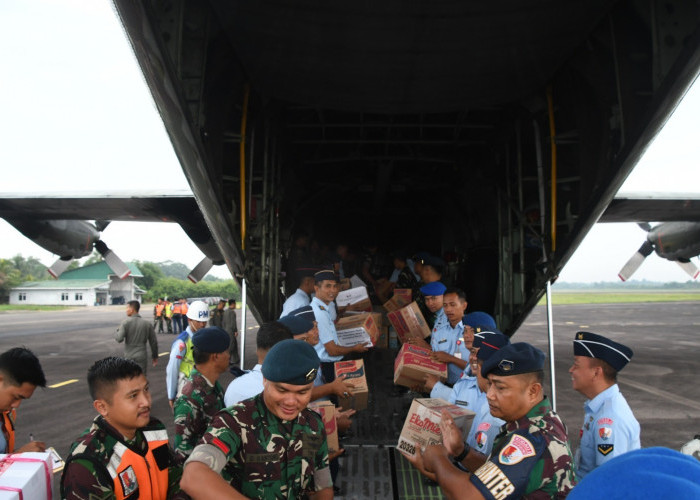Bantuan Sumsel Terbang ke Daerah Bencana