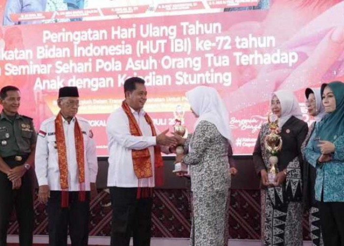 Hadiri HUT IBI ke-72, Bupati Banyuasin Perjuangkan Bidan Jadi Nakes