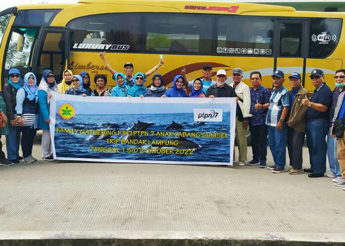 Pererat Silaturahmi, P3RI Anak Cabang Sumsel Laksanakan TRIP II Tujuan Lampung