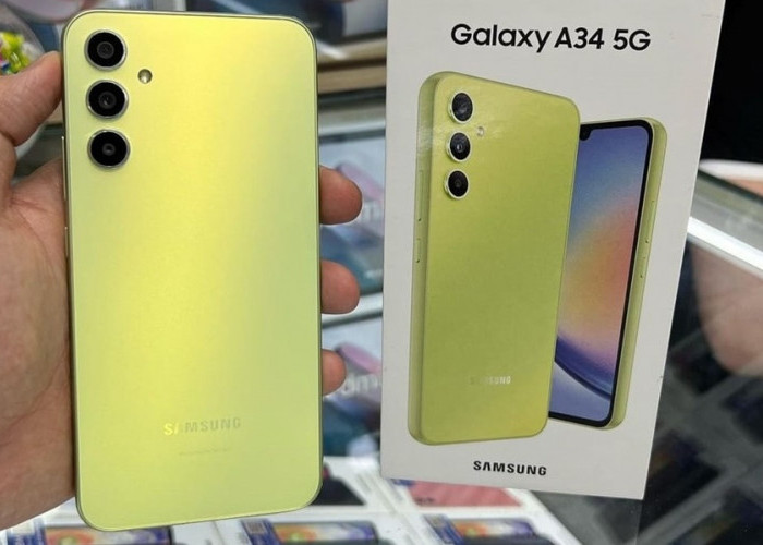 Samsung Galaxy A34 5G: HP Kelas Menengah, Tawarkan Baterai Besar 5.000 mAh dengan Performa Handal