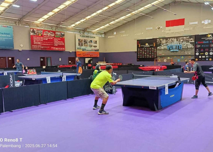 Ini Hasil Seleksi Tim Tenis Meja Porprov Pemprov Sumsel