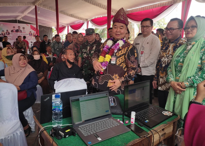 Pelayanan Bersama di Pemkab Banyuasin Curi Apresiasi Dirjen Dukcapil Kemendagri