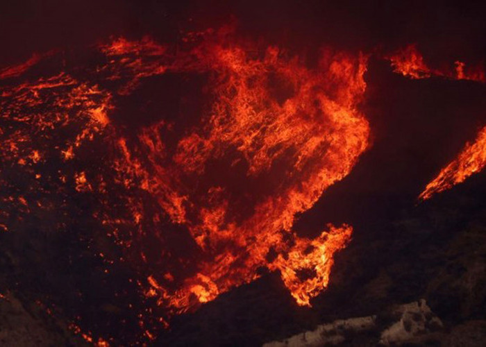 Hutan Los Angeles Belum Aman, Muncul Kebakaran Baru di Kawasan Danau Castaic