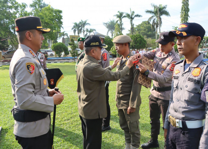 Wabup Ogan Ilir Jadi Irup Apel Pasukan Operasi Ketupat 2026, Pengamanan Idul Fitri 1447 H