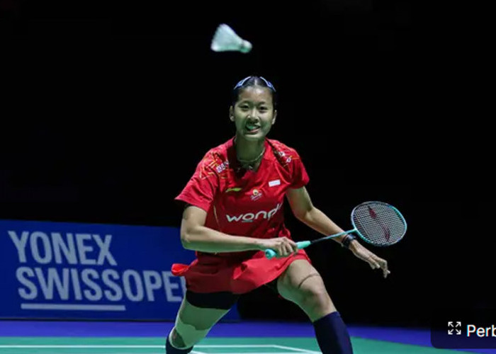 Menang Meyakinkan Atas Han Qian Xi, Putri KW Tantang Juara Olimpiade di Semifinal Swiss Open 2025