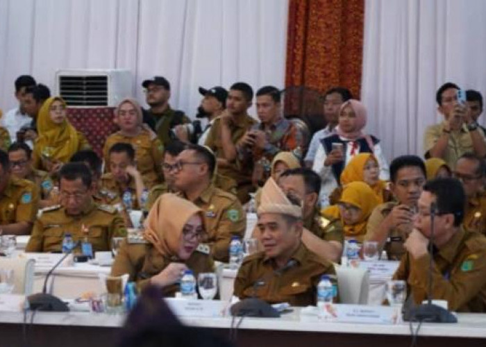 Wabup Ogan Ilir Hadiri Rakor Pengendalian Program Swasembada Pangan Nasional di Sumsel