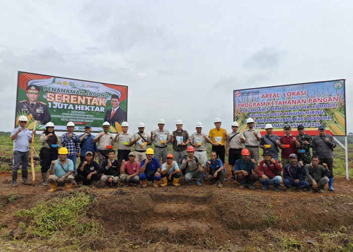 Penanaman Jagung Serentak 1 Juta Hektar Tahun 2025 Di Seluruh Polda Kewilayahan