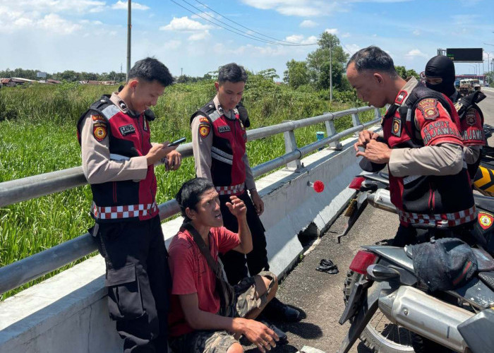 Tim Patroli Perintis Presisi Amankan Pelaku Pungli di Pintu Tol Keramasan