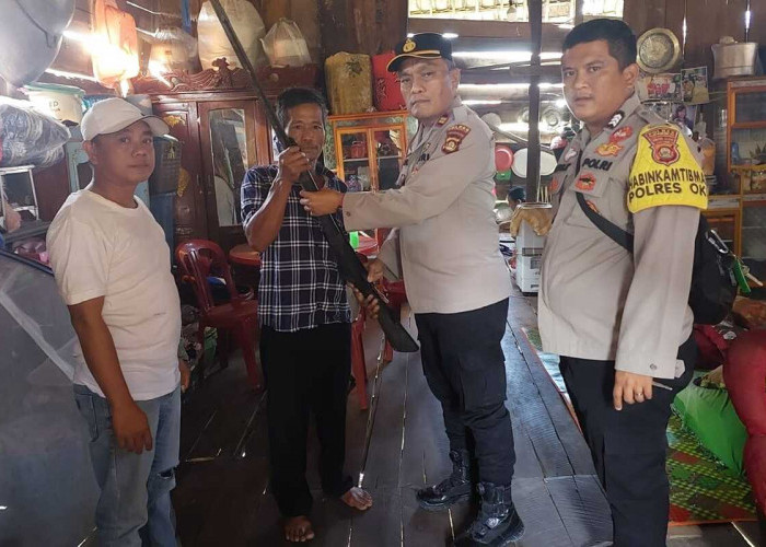 Senpi Produk Kolonial Belanda Diserahkan Warga, ini Penampakannya