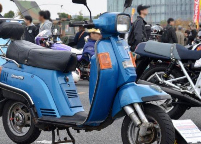 Suzuki Gemma 125 : Skutik Retro Dibekali Mesin 50 cc
