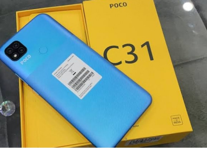 POCO C31 Ditenagai Chipset MediaTek Helio G35, Harganya Nggak Bikin Kantong Bolong