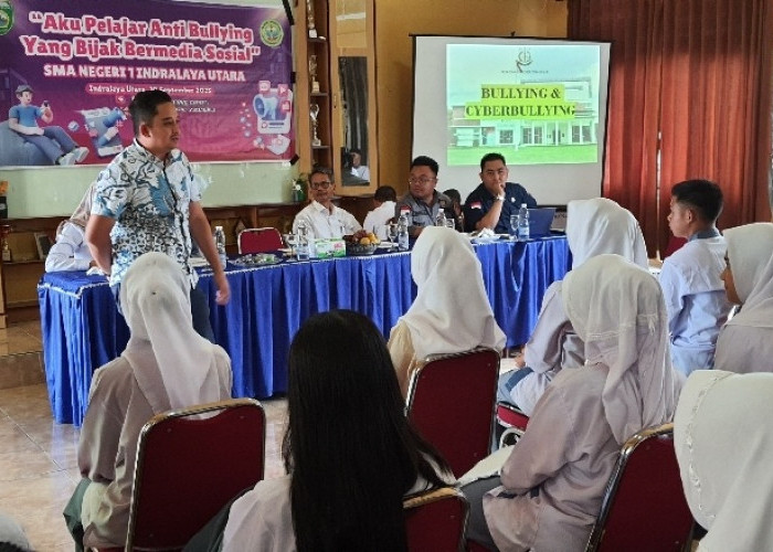 SMAN 1 Indralaya Utara-Kejari Ogan Ilir Ajak Siswa Anti Bullying dan Bijak Bermedsos