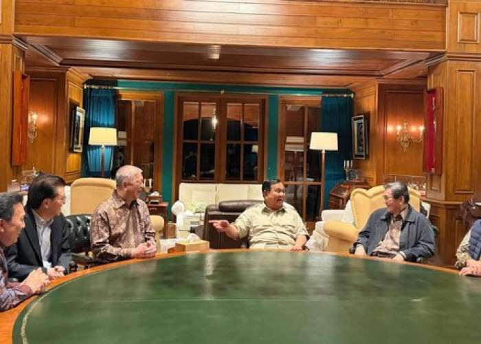 5 Konglomerat Bertemu Prabowo di Hambalang, ini Agendanya