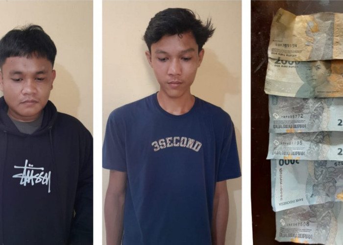 Dua Pelaku Diduga Lakukan Pungli di Pasar Tradisional Diciduk Polsek  Muara Kuang
