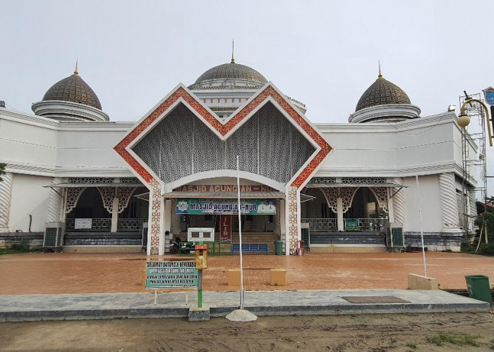 27 Desember 2024, Masjid Agung An-Nur Ogan Ilir Tiadakan Salat Jumat, Pasca Plafonnya Ambruk