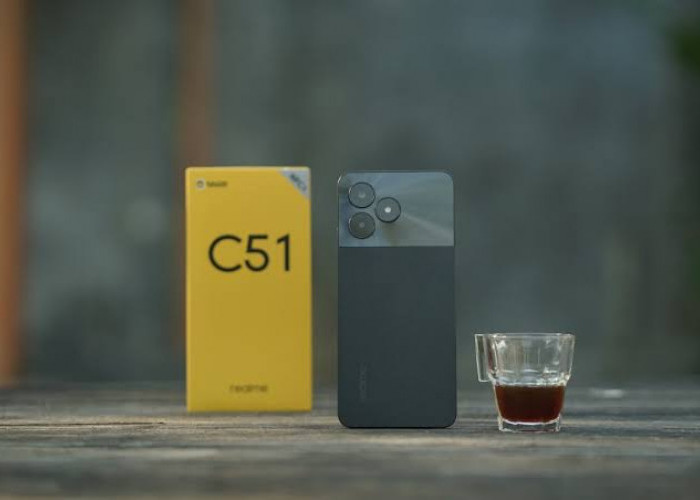 Realme C51: HP Rp 1 Jutaan dengan Bodi Minimalis dan Tipis