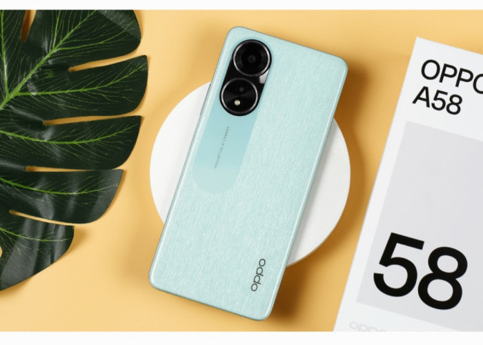 OPPO A58: Didukung Fitur NFC dan Kamera Utama 50 MP