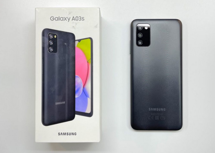 Samsung Galaxy A03s : HP Rp1 Jutaan yang Disupport Baterai Besar 5.000 mAh 