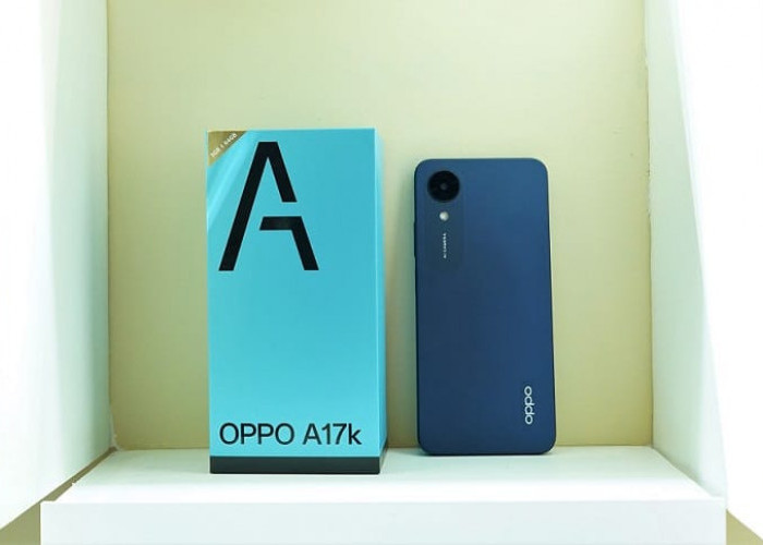 OPPO A17k, HP Entry Level yang Didukung Baterai 5.000 mAh 