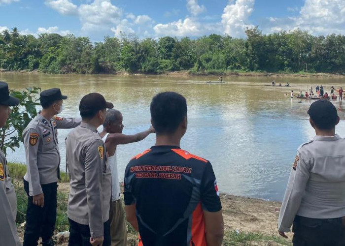 Tiga Bocah Berenang, Satu Tenggelam Belum Ditemukan, Terjadi Tanjung Temiang Ogan Ilir 