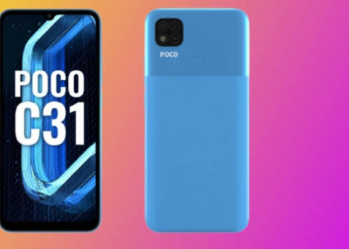 POCO C31 Harganya Turun Drastis : Layar IPS LCD dengan Performa Tangguh