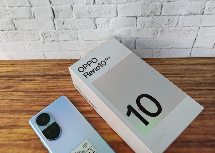 OPPO Reno 10 5G, HP Kelas Menengah dengan Desain yang Mewah