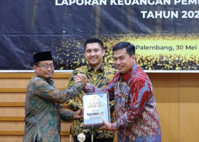 Pemkab Ogan Ilir Raih WTP Tahun 2023