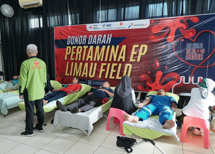 Aksi Kemanusiaan PEP Limau Field Kumpulkan 169 Kantong Darah