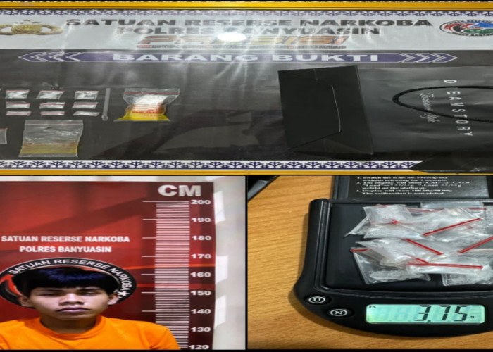 Simpan Sabu di Kamar, Pemuda  18 Tahun Ditangkap