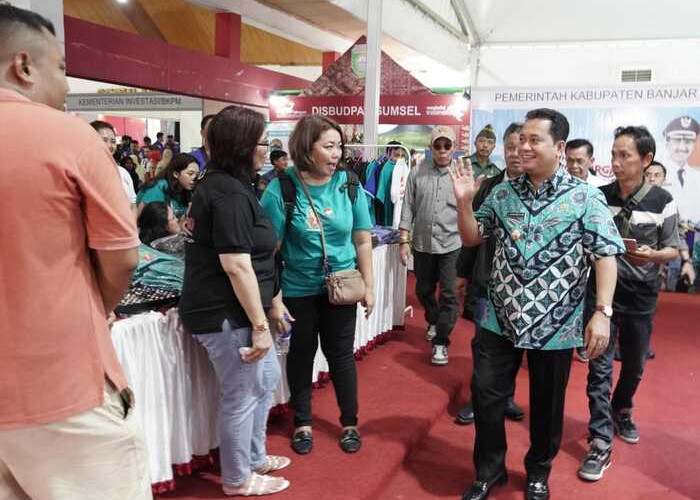 Bupati Banyuasin-Kepala BKKBN RI Buka Banyuasin Expo 