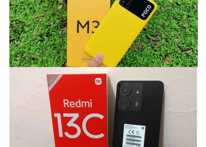 Perbandingan Spesifikasi POCO M3 dengan Redmi 13C 4G Selisih Harga Rp100 Ribu Pilih Mana?