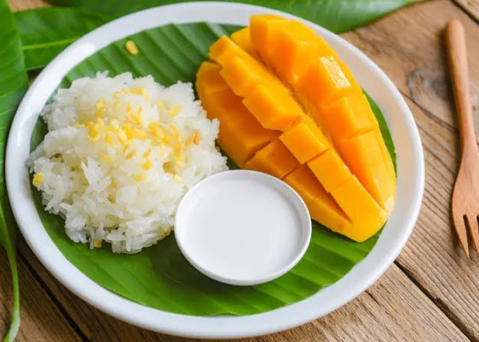 Resep Mango Sticky Rice yang Segar Manis dan Gurih