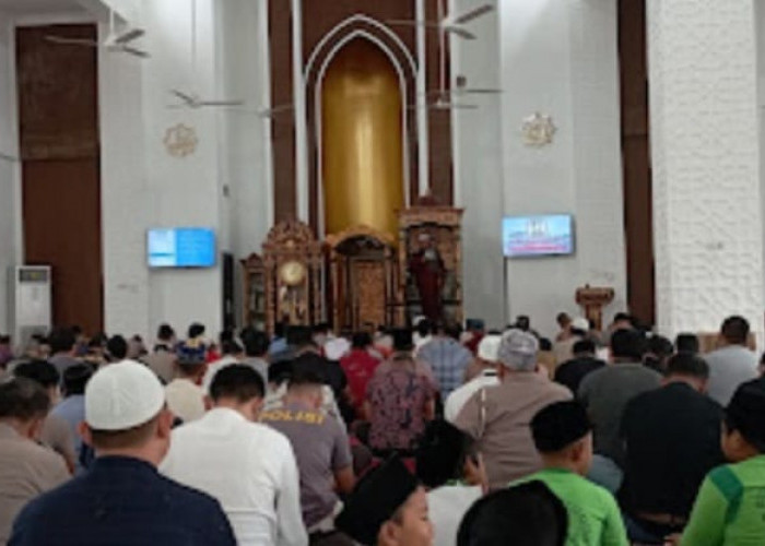 Diambil dari Nama Pejuang, Masjid di Mapolrestabes Palembang Laksanakan Salat Iduladha 1444 H