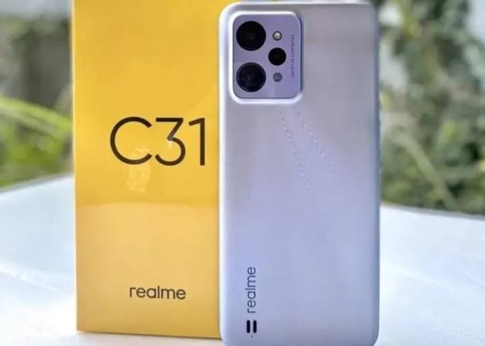 Harga Terbaru Realme C31, Smartphone Entry Level Desain Elegan dengan Layar Waterdrop 