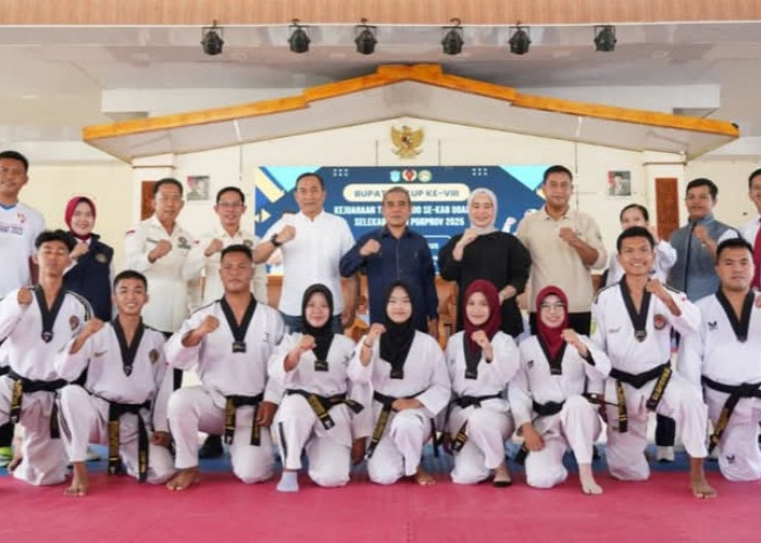 Wabup Ogan Ilir Buka Kejuaraan Taekwondo Bupati Ogan Ilir  CUP,  Diikuti 168 Atlet 