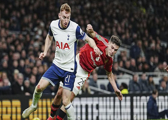 Hujan Gol, Tottenham Hotspur Singkirkan MU di Perempat Final Carabao Cup