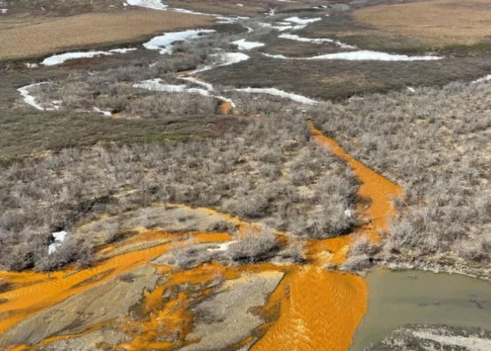 Ilmuwan Dibuat Bingung, Sungai di Alaska Berubah Warna Jadi Oranye 