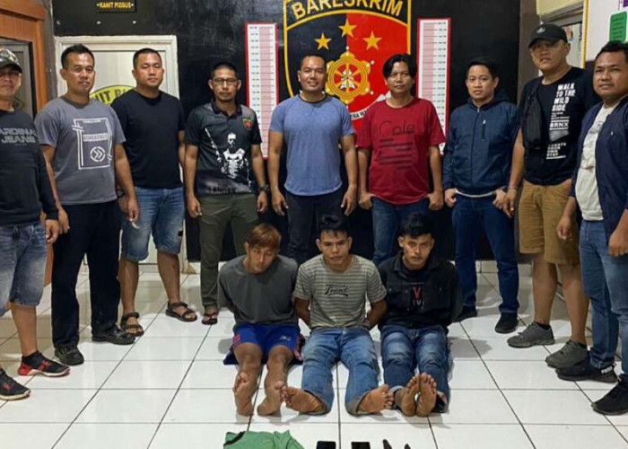 Tak Butuh Waktu Lama, Tiga Kawanan Begal Pegawai Koperasi Unit Mekar Rupit Musi Rawas Berhasil Ditangkap