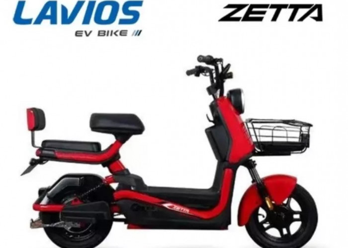 Desain yang Menawan dan Sporty, ini Harga Sepeda Listrik Lavios Zetta 