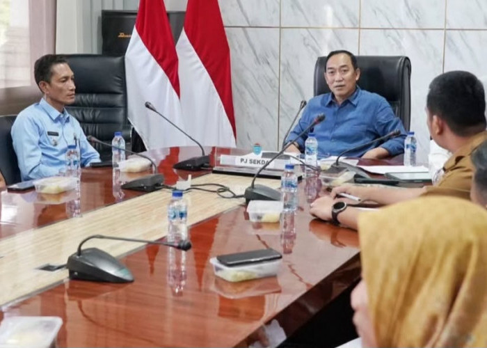 Pj Sekda Dicky Pimpin Rapat Koordinasi Percepatan Program MBG di Tanjung Batu