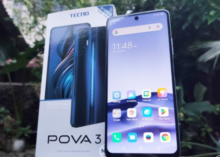 Tecno Pova 3 : HP Entry Level yang Tawarkan Baterai Besar 7.000 mAh