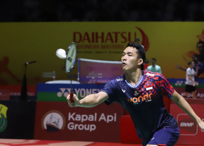 Susah Payah, Jonatan Christie Melangkah ke Perempat Final Indonesia Masters 2025