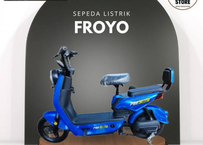 Punya Desain Unik dan Menarik, Ini Harga Sepeda listrik Prostreet Froyo