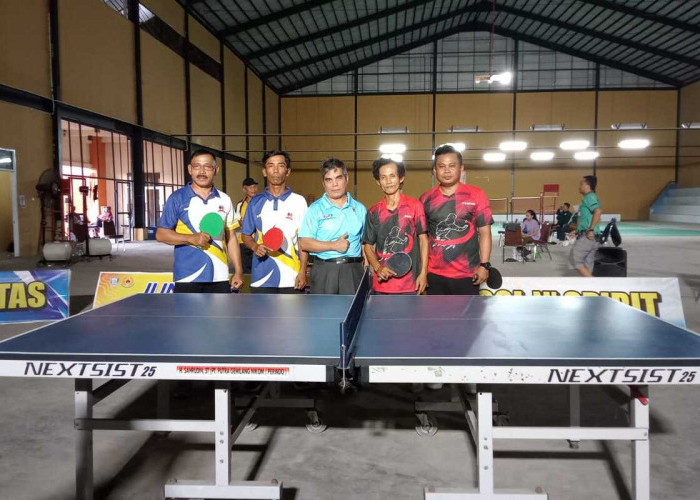 Yuri/Dodo Juara Tenis Meja Bupati Banyuasin Cup 2026