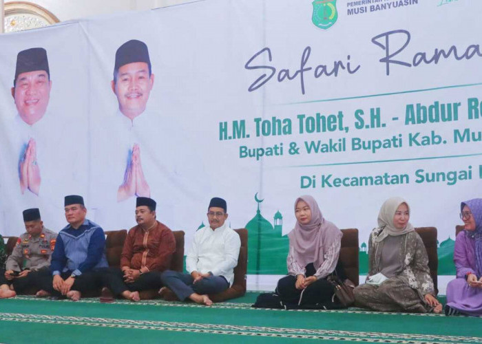 Safari Ramadan ke Sungai Lilin, ini Pesan Wabup Muba