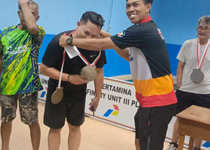 Fariz/Sugeng Juara Ganda Tenis Meja Heru Sunaryo Cup